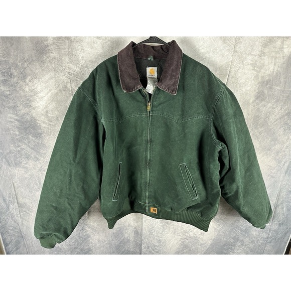 Carhartt Other - Vintage Carhartt Sante Fe Rare Green Jacket J14 SPC (2XL) Great Shape